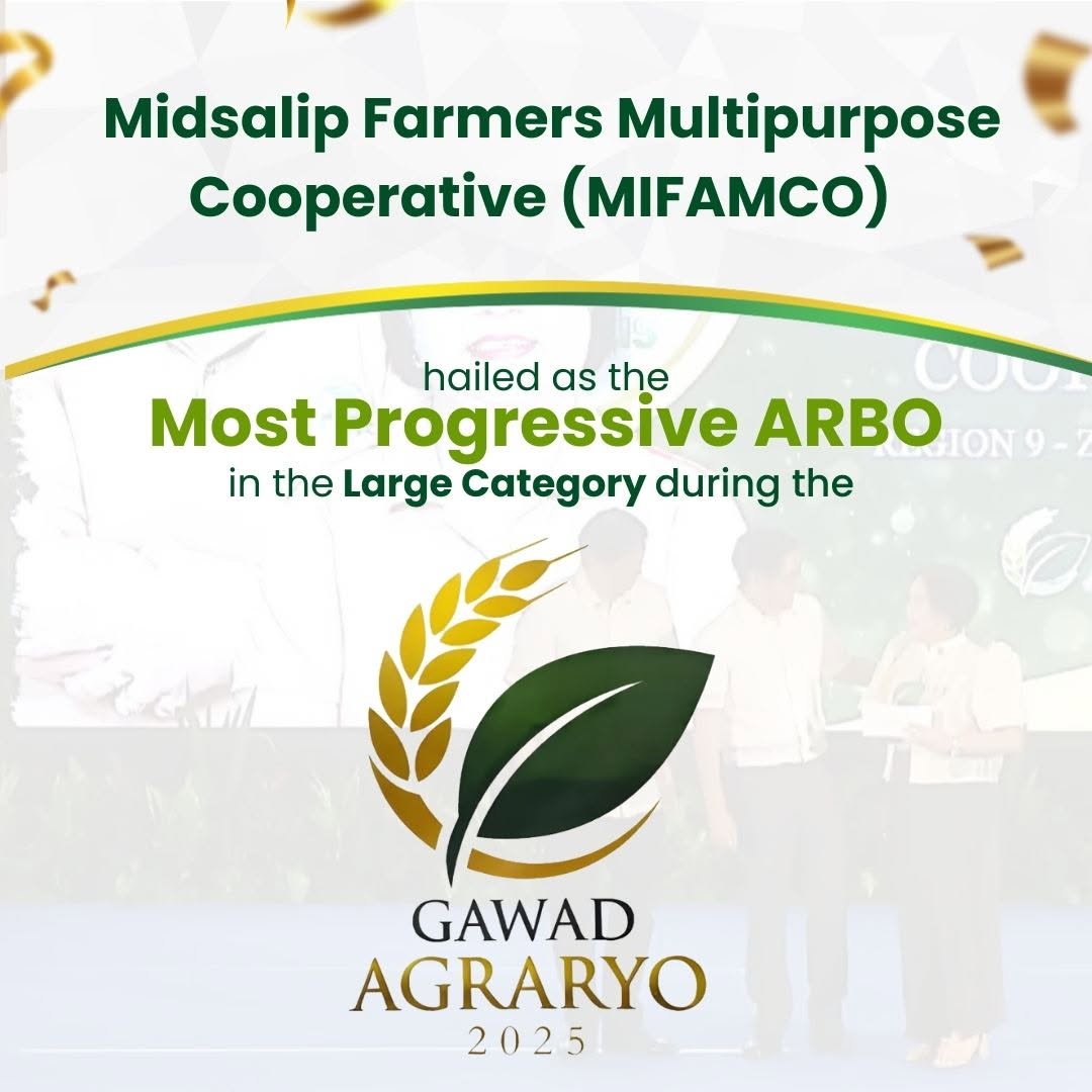 MIFAMCO receiving the Gawad Agraryo 2025 award